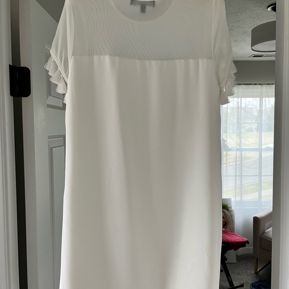 Lulu’s White Tassel Shift Dress - Picture 5 of 6